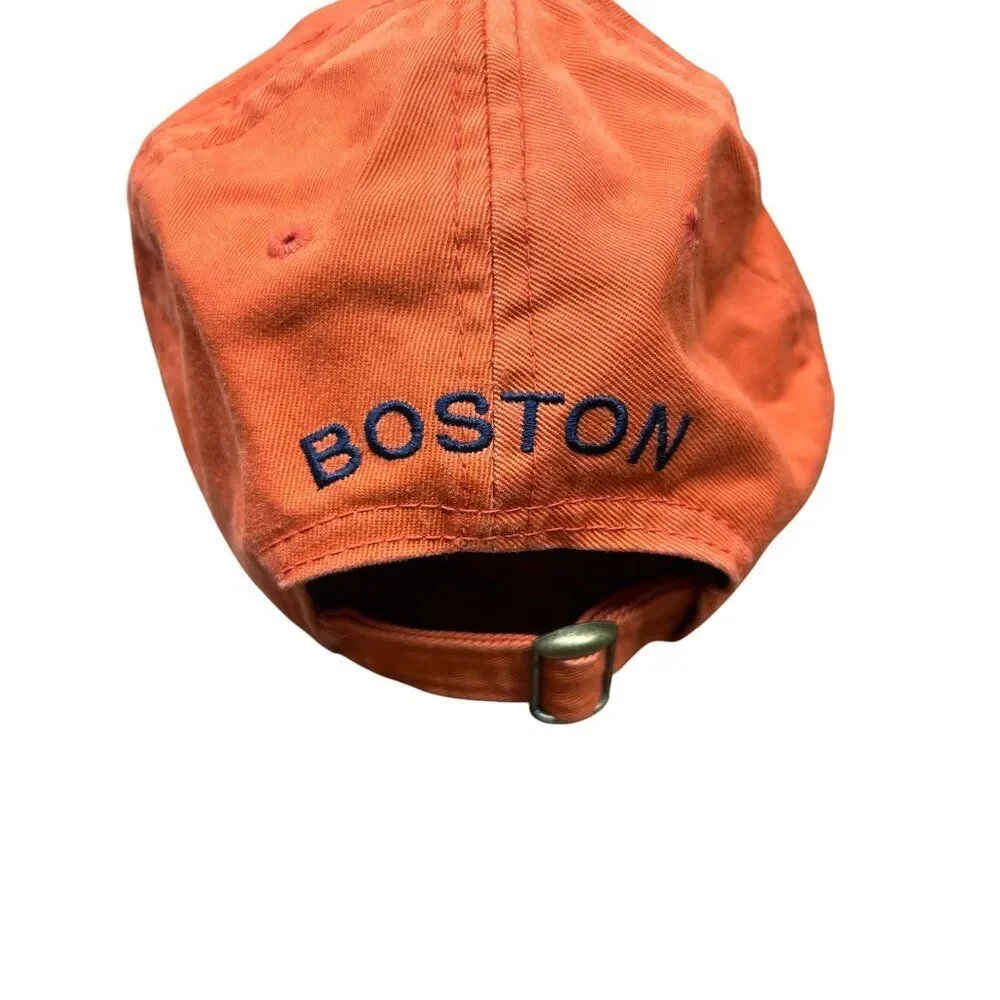 Hard Rock Cafe Boston Orange Adjustable Cap By The Game